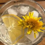 Mocktail mit Löwenzahnsirup